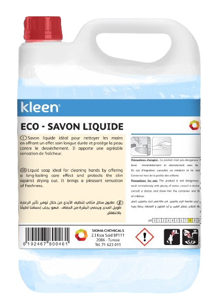 KLEE-ECO savon-liquide-PH7-5l
