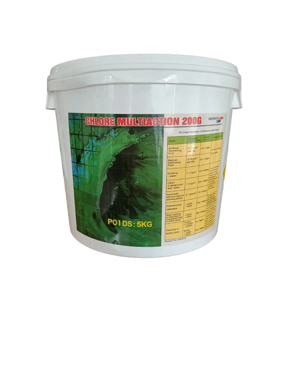 iCHLORE MULTI FONCTION (5KG) 200G