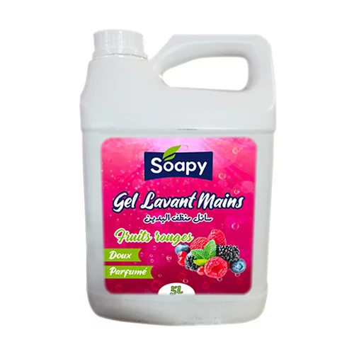 SAVON LIQUIDE FRUITS ROUGES SOAPY 5L