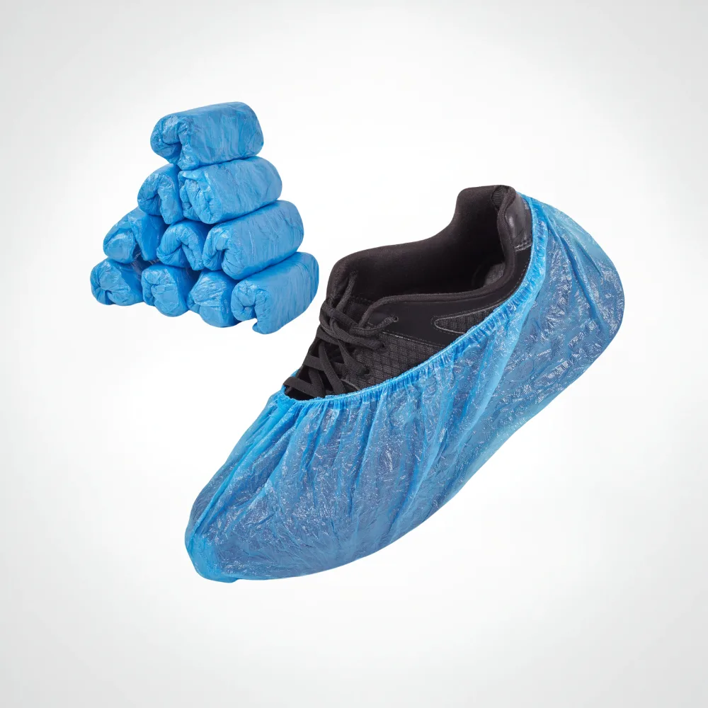 SUR CHAUSSURE MEDICALE JETABLE BLEU100 PIECES